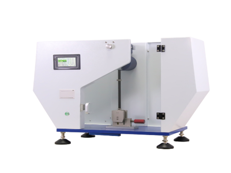 Plastic cantilever beam impact testing machine