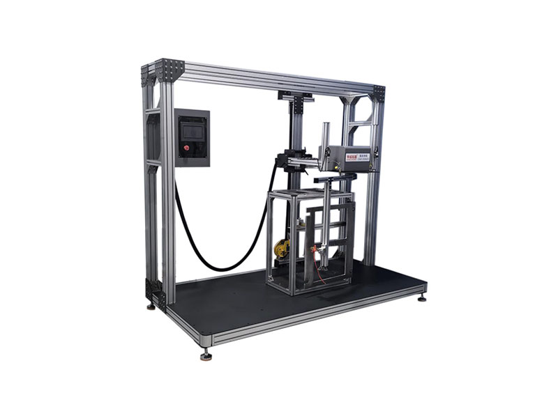 Cabinet door hinge testing machine